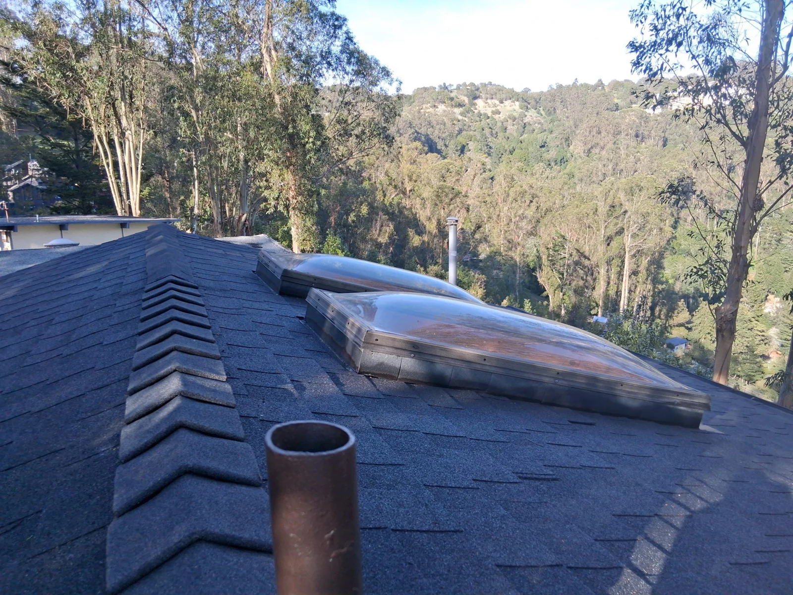 Perfect shape! Seems comparable to a roof replacement