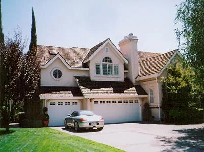 16 year old steep wood shake roof, fully restored